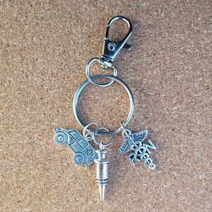 Nurse Inspired Charmed Key Band